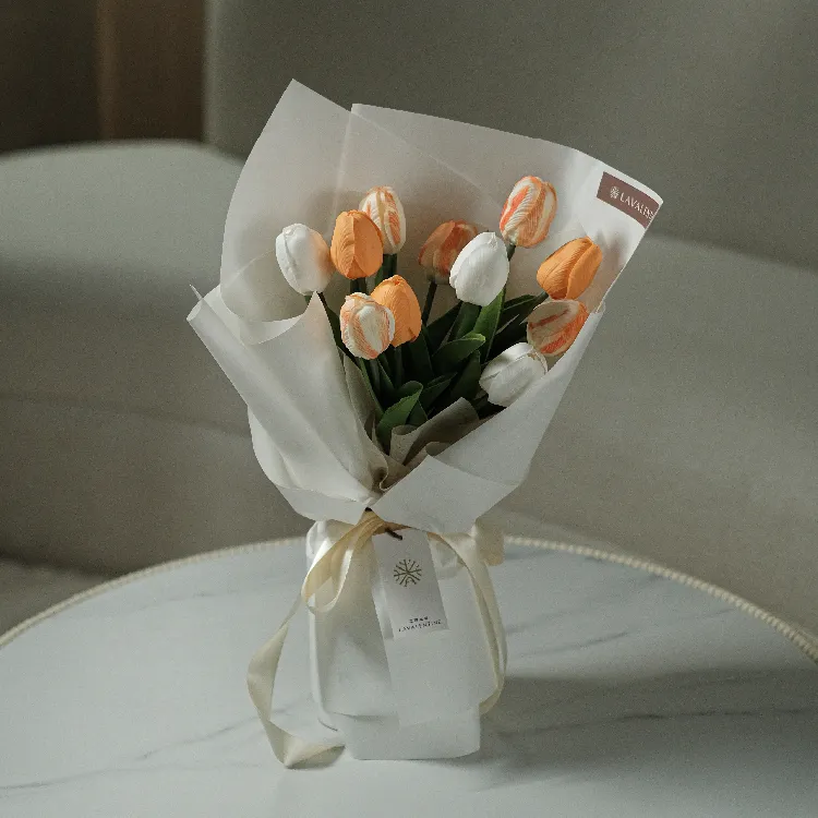 泡泡鬱金香花束_經典款