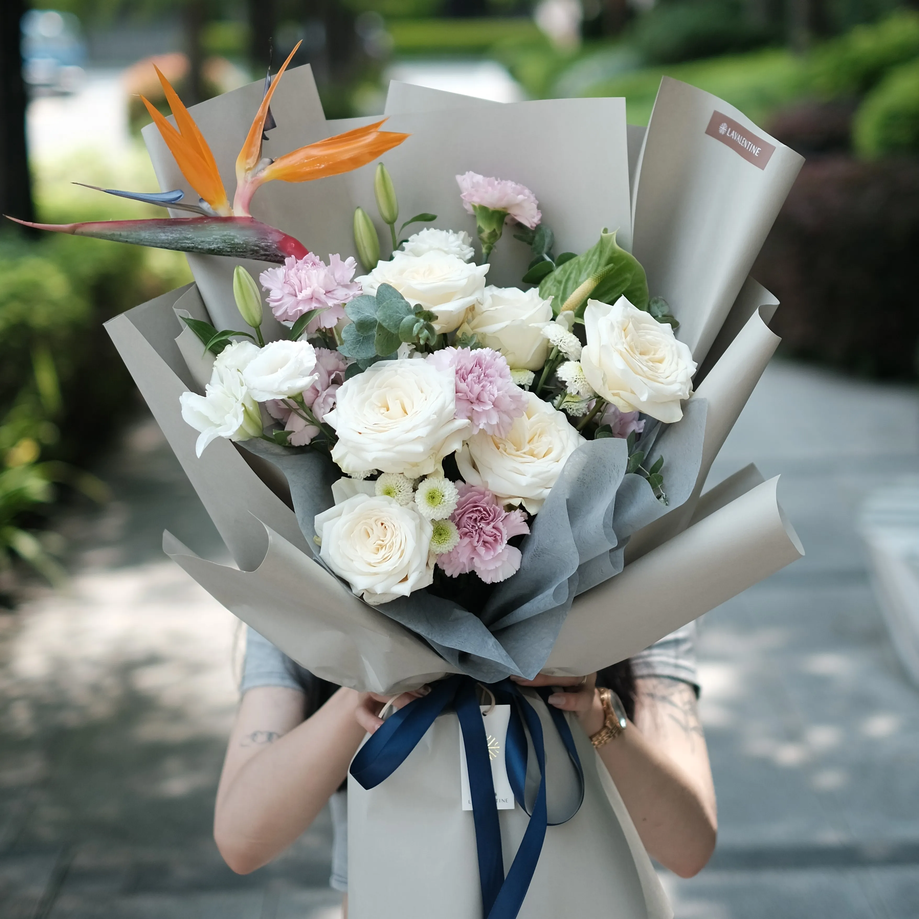 天堂鳥鮮花束