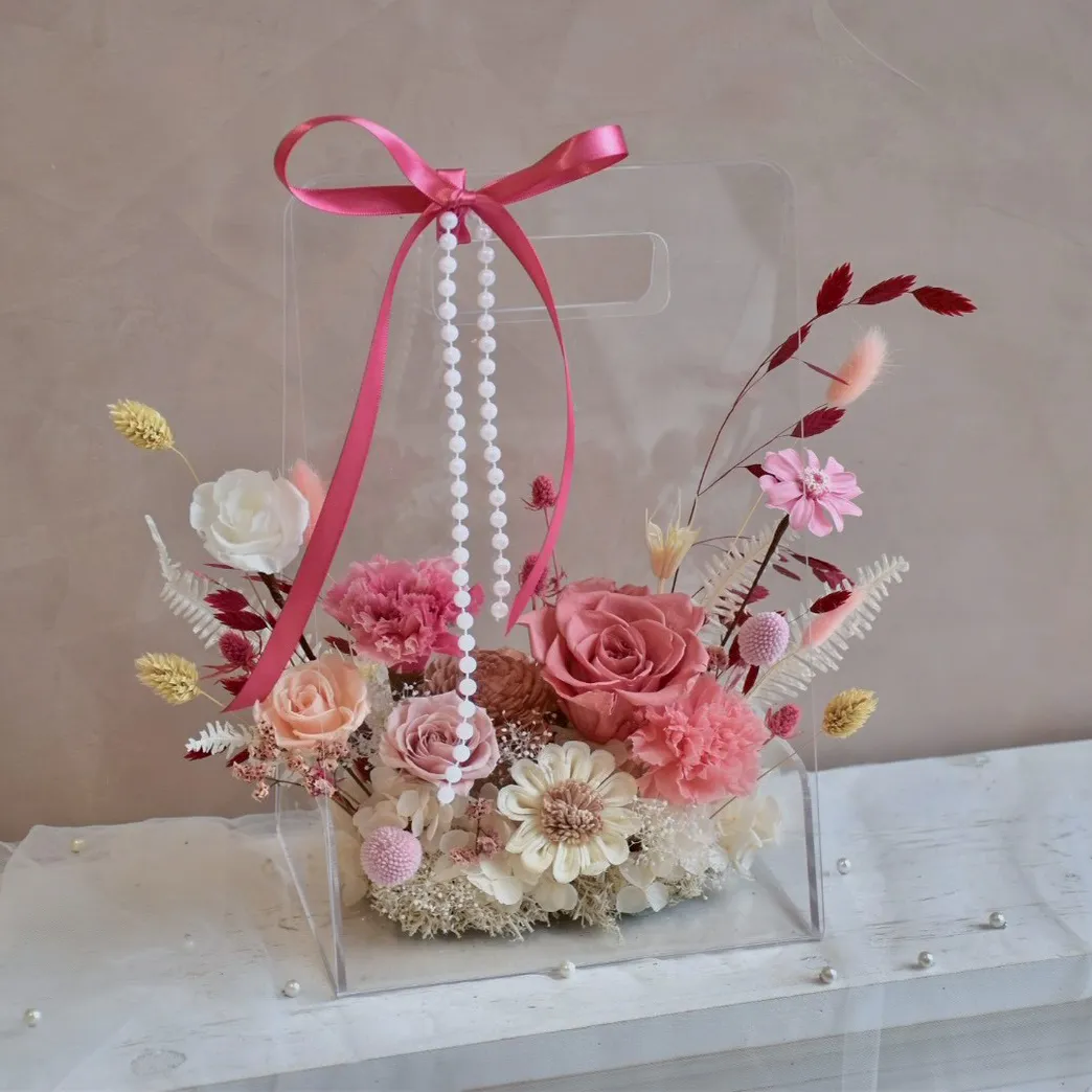 永生康乃馨花園提盒