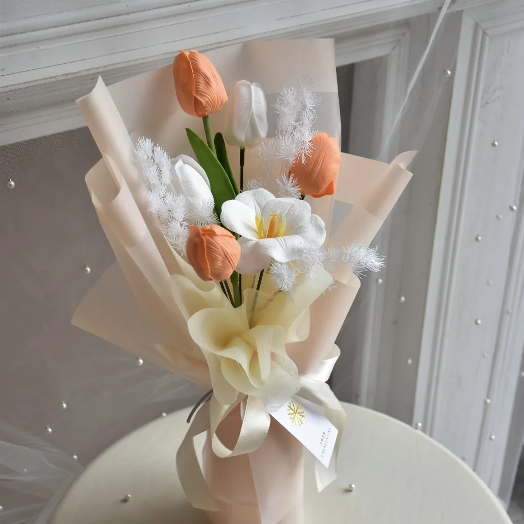 泡泡鬱金香花束_精緻款