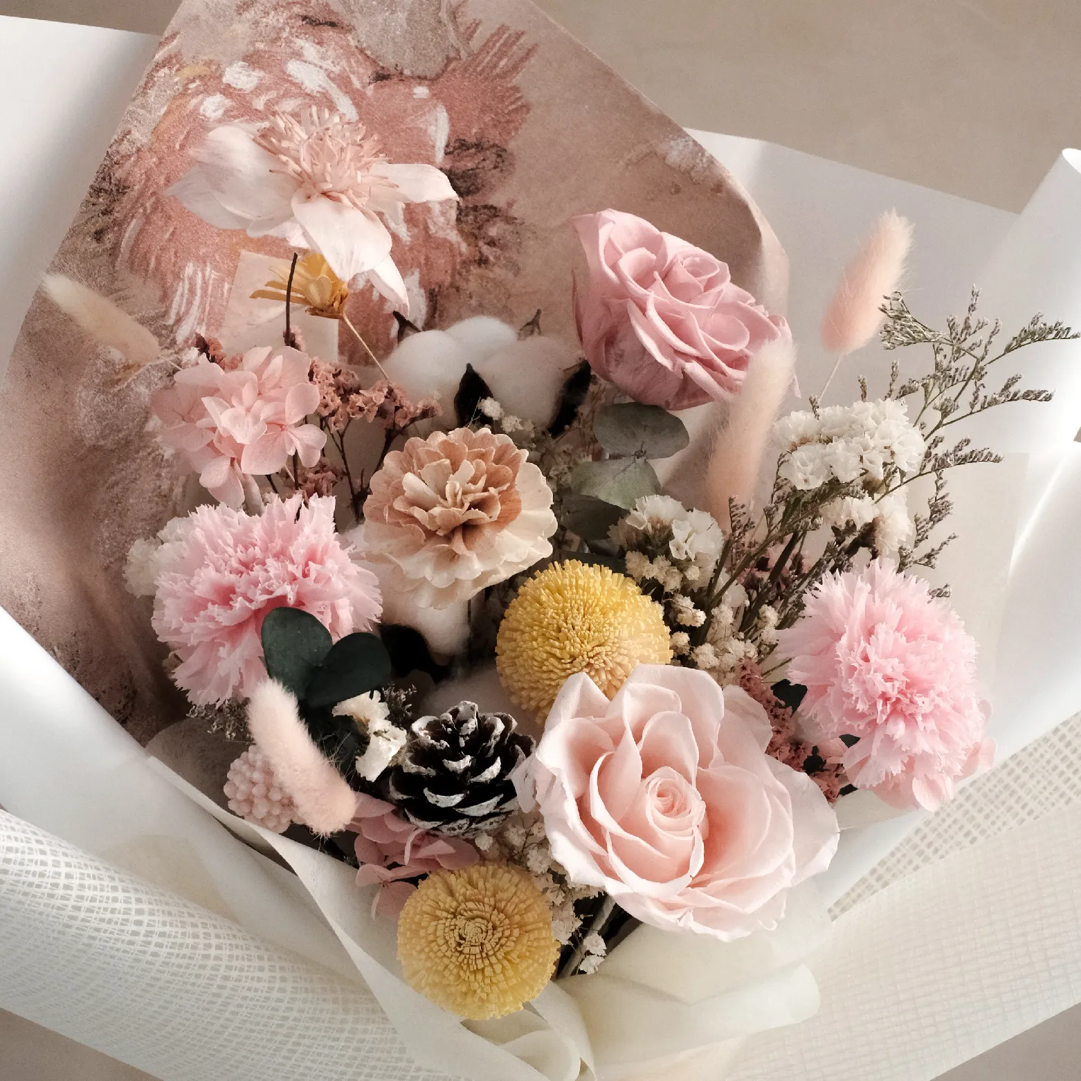 花漾時光 · 永生花束L