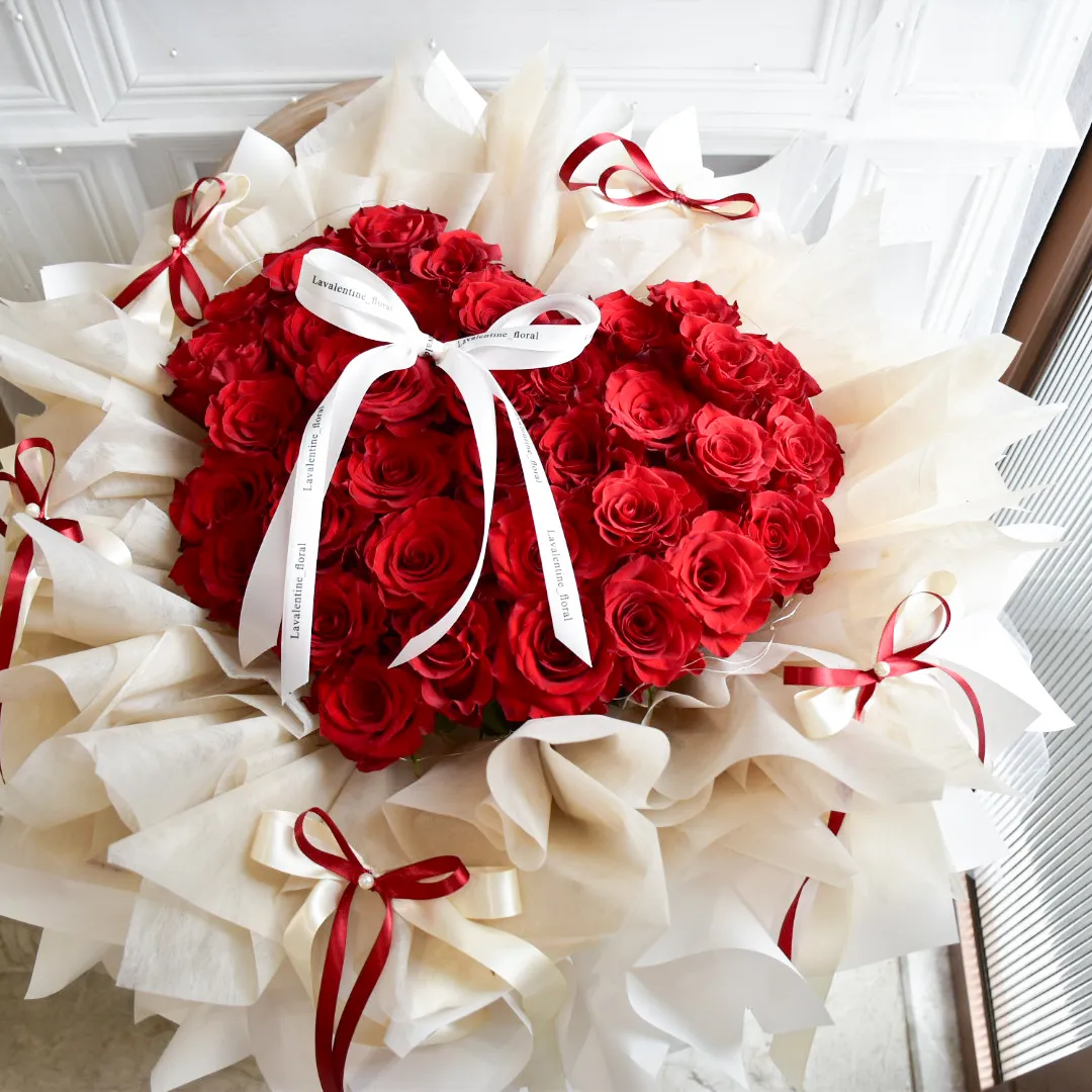 36朵頂級厄瓜多爾玫瑰鮮花束