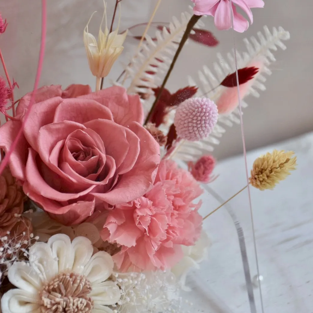 永生康乃馨花園提盒