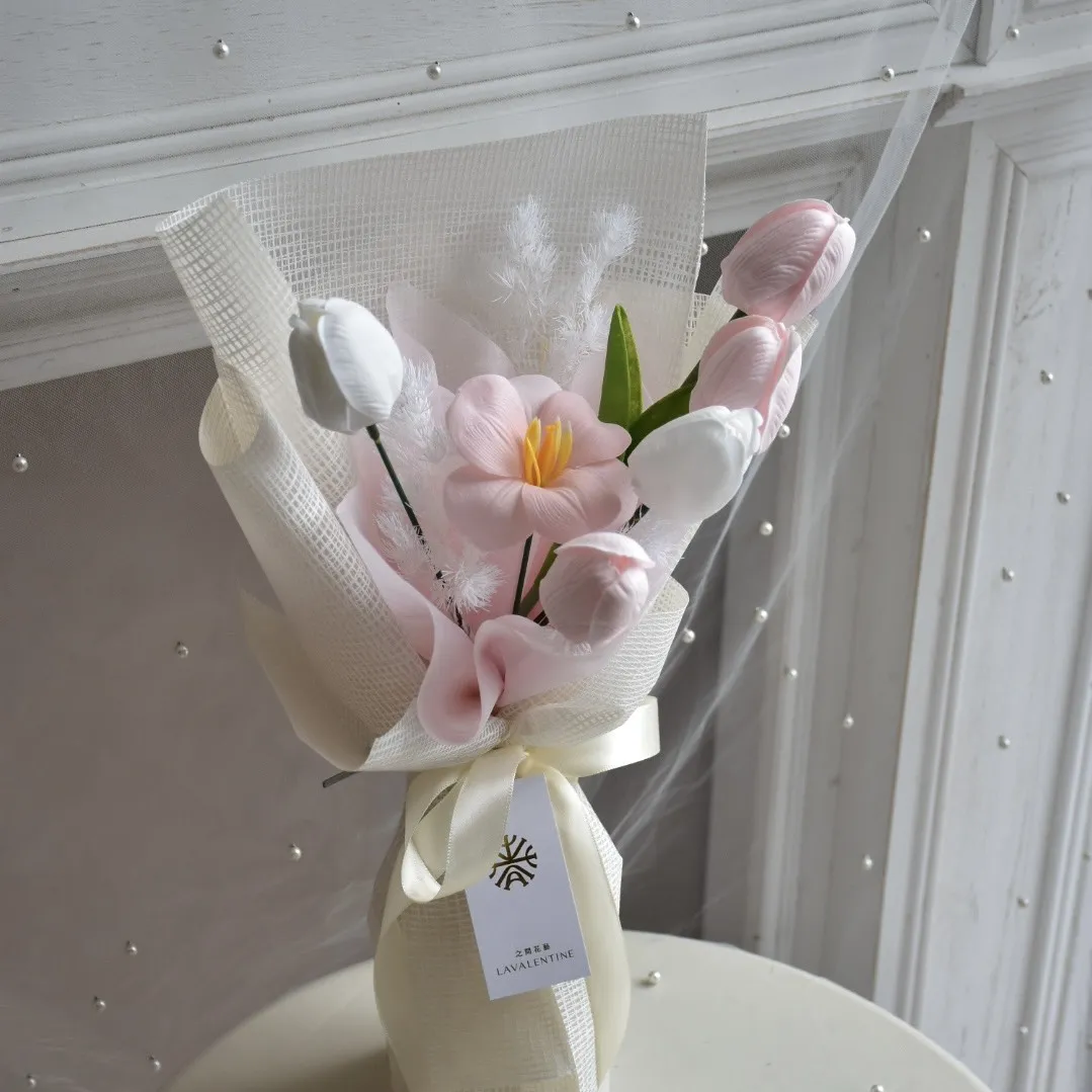 泡泡鬱金香花束_精緻款