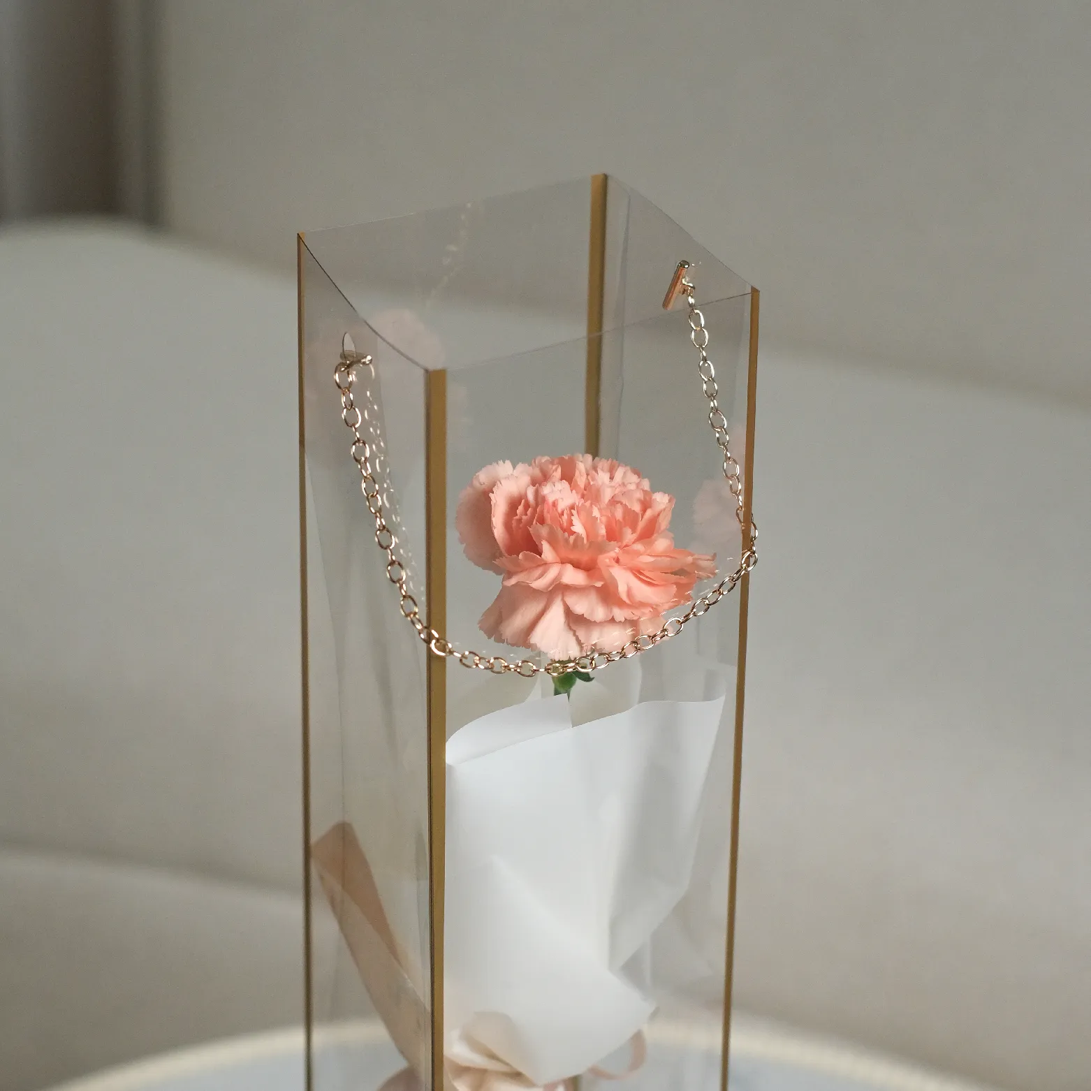輕奢康乃馨鮮花禮
