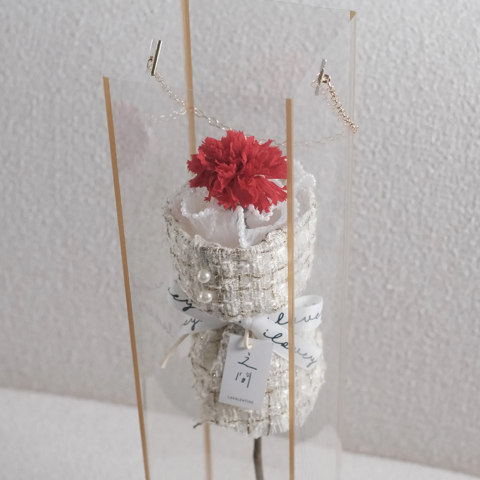 輕奢永生康乃馨俄羅斯花禮