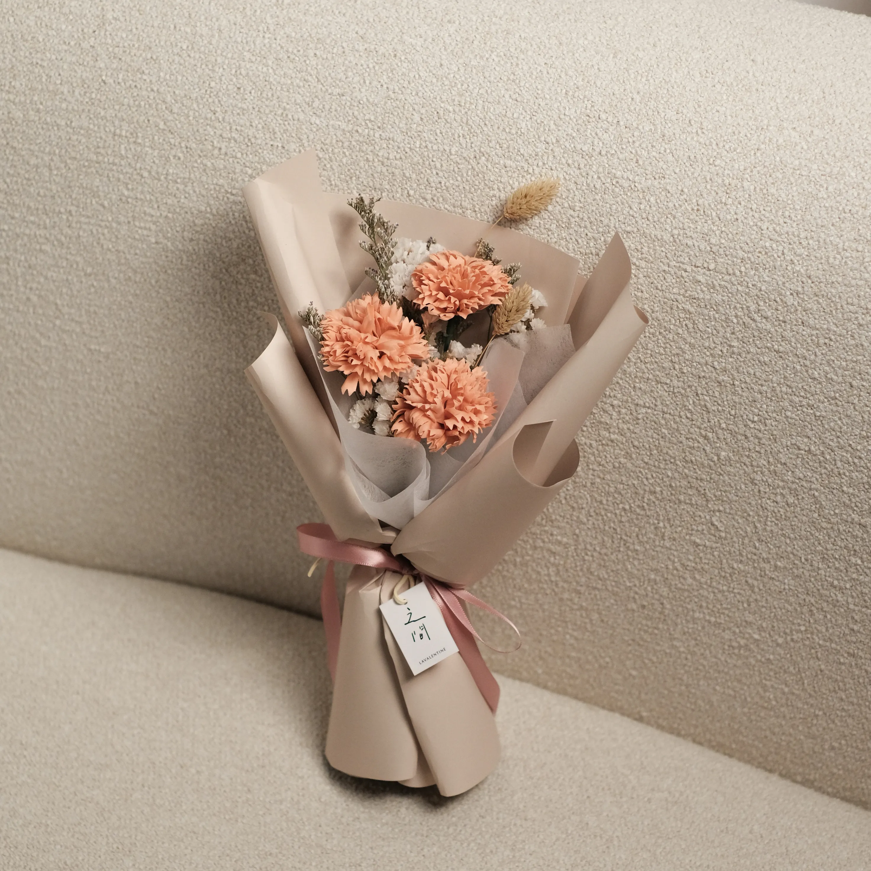 康乃馨香皂花束S