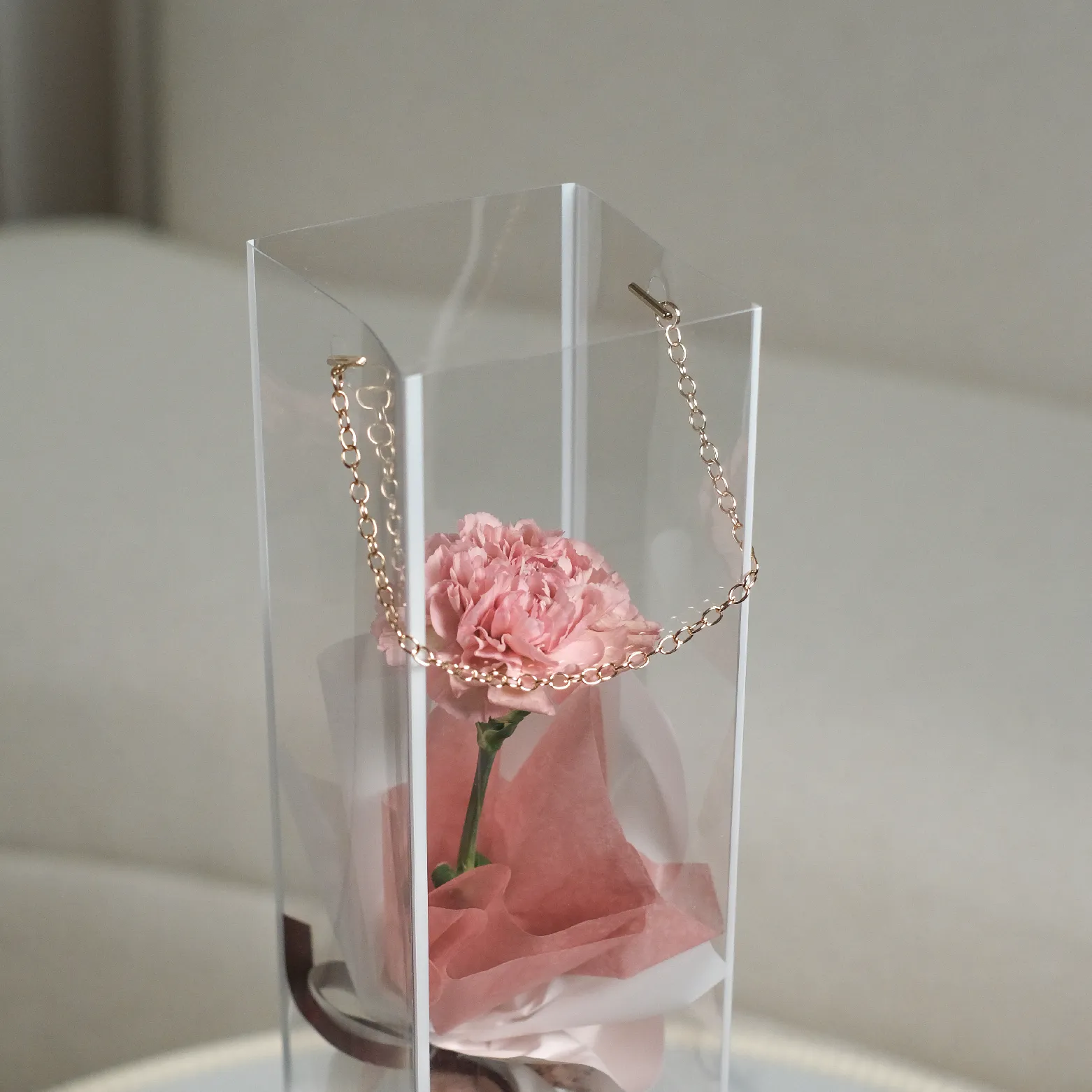 輕奢康乃馨鮮花禮
