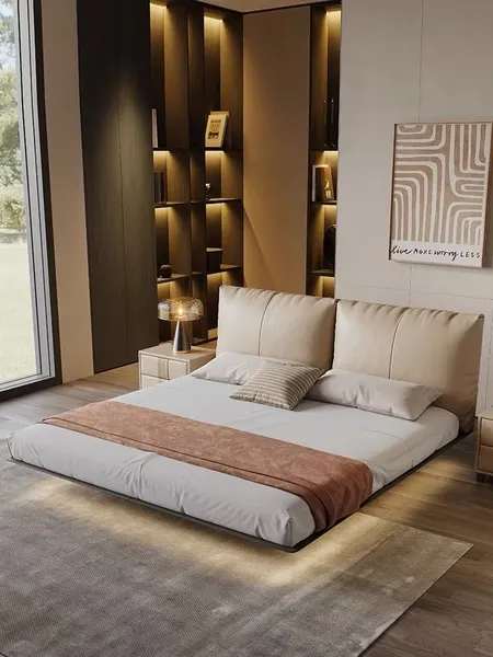 Boden布登懸浮床架/頂級納帕牛皮