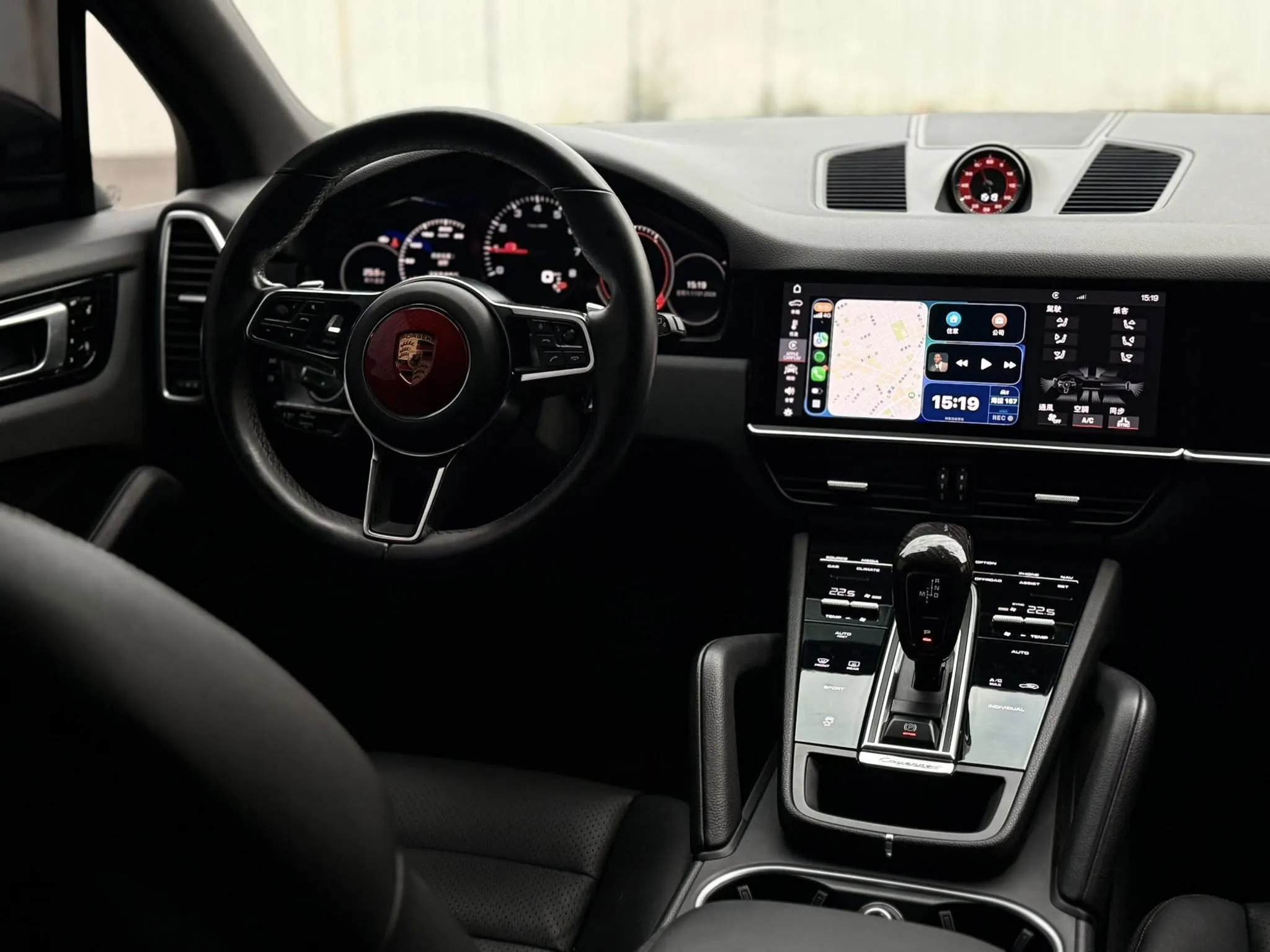 2018年 Porsche Cayenne E3 貼膜消光黑