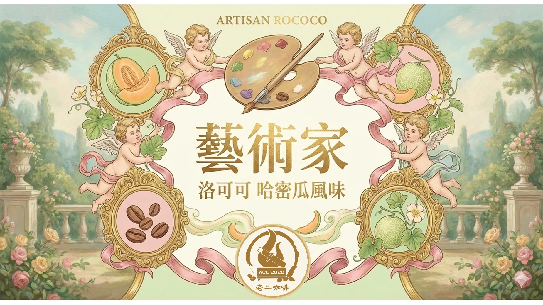 藝術家哈密瓜風味:哈根霍斯.洛可可