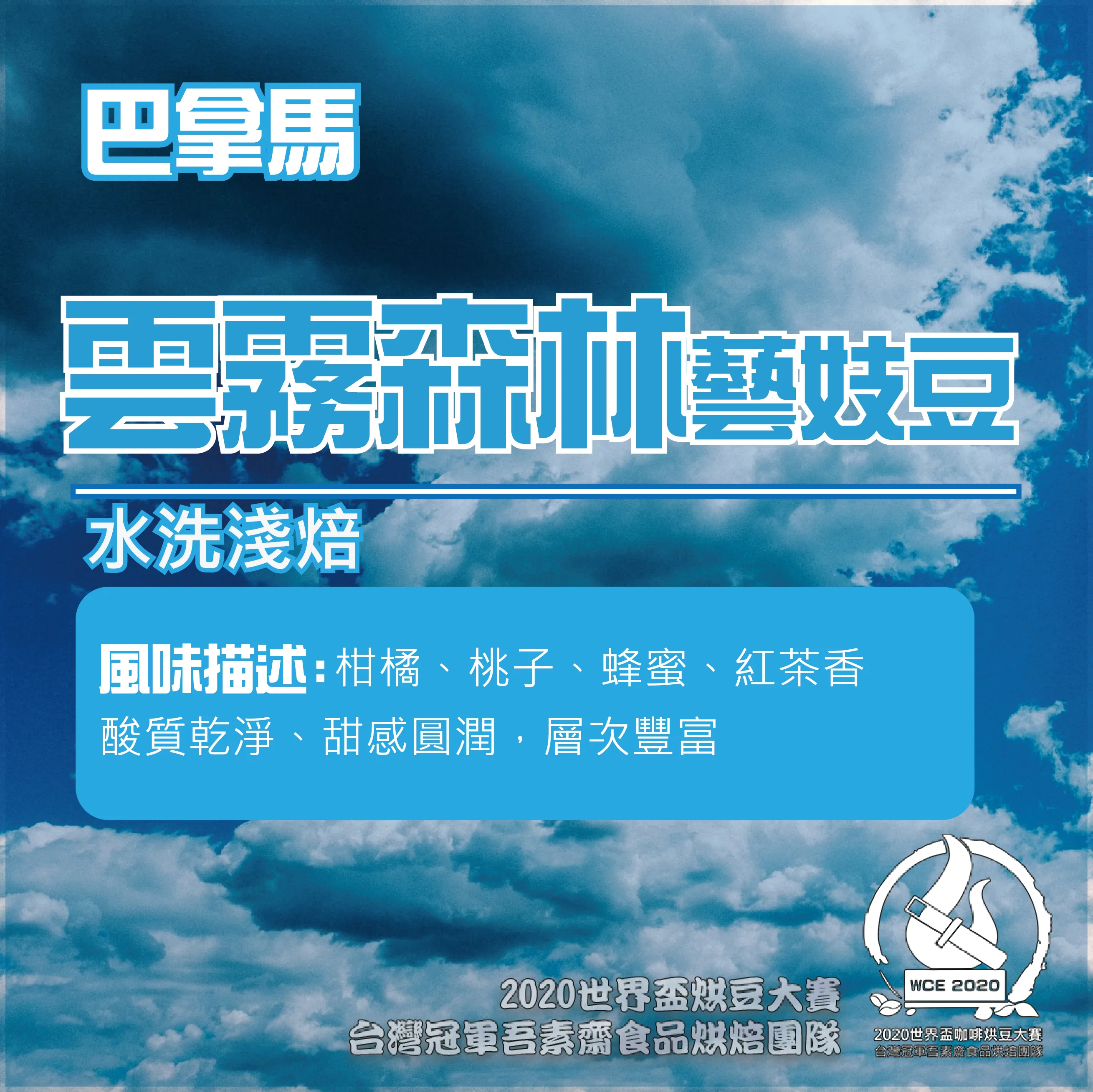 巴拿馬雲霧森林水洗藝妓豆