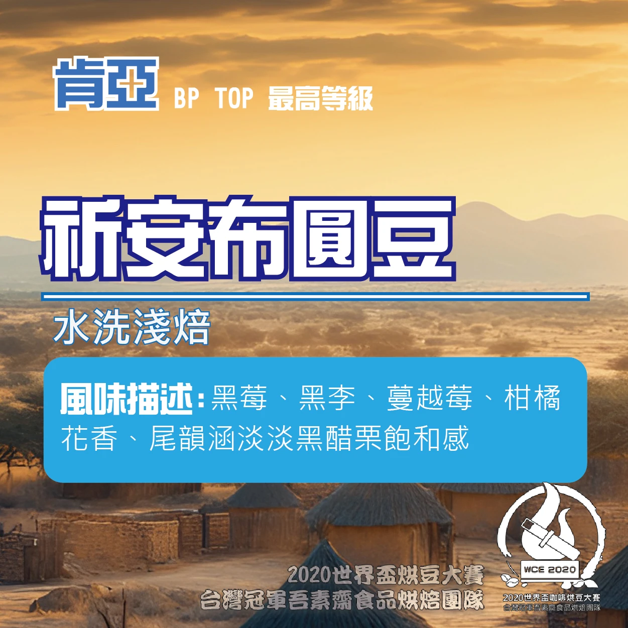 肯亞 祈安布圓豆 B