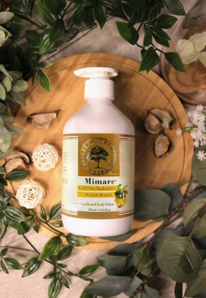 【全館免運】法國密碼-蜂蜜蘆薈潤膚乳500ml