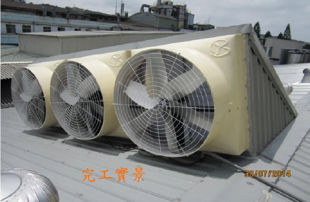 屋頂氣樓式風機安裝