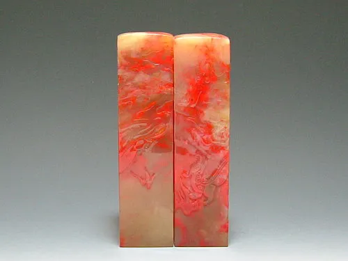 巴林雞血石印章