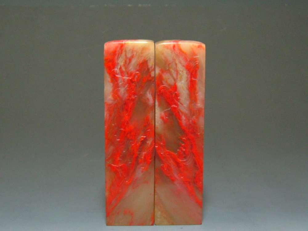 巴林雞血石印章