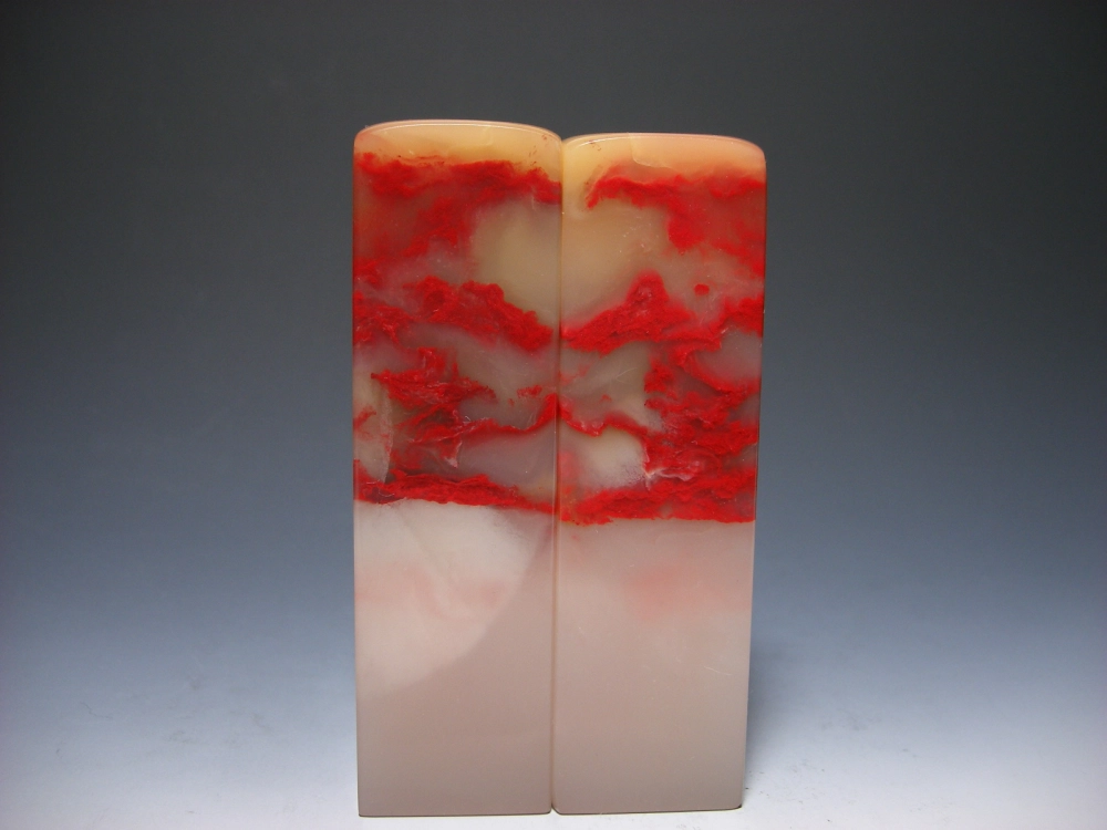 巴林雞血石印章