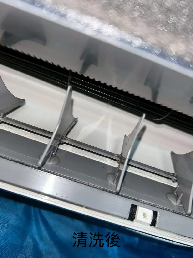 空調工程展示 清潔前/後