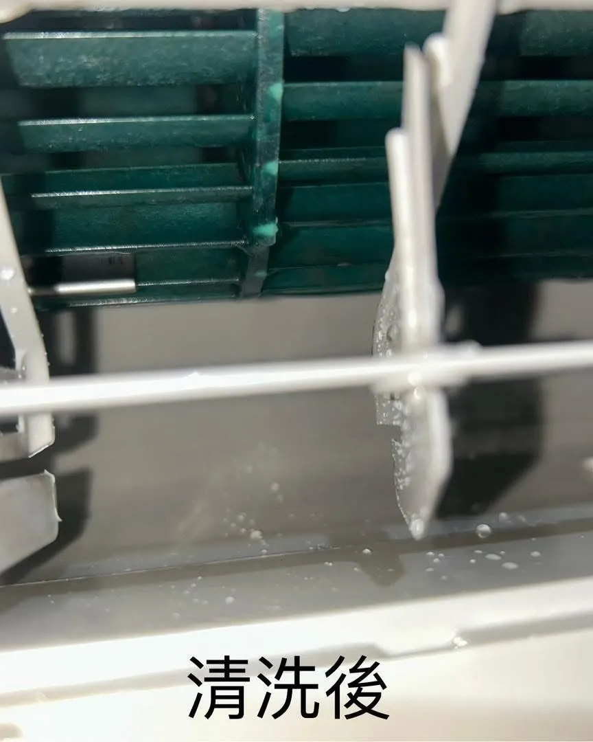 空調工程展示 清潔前/後