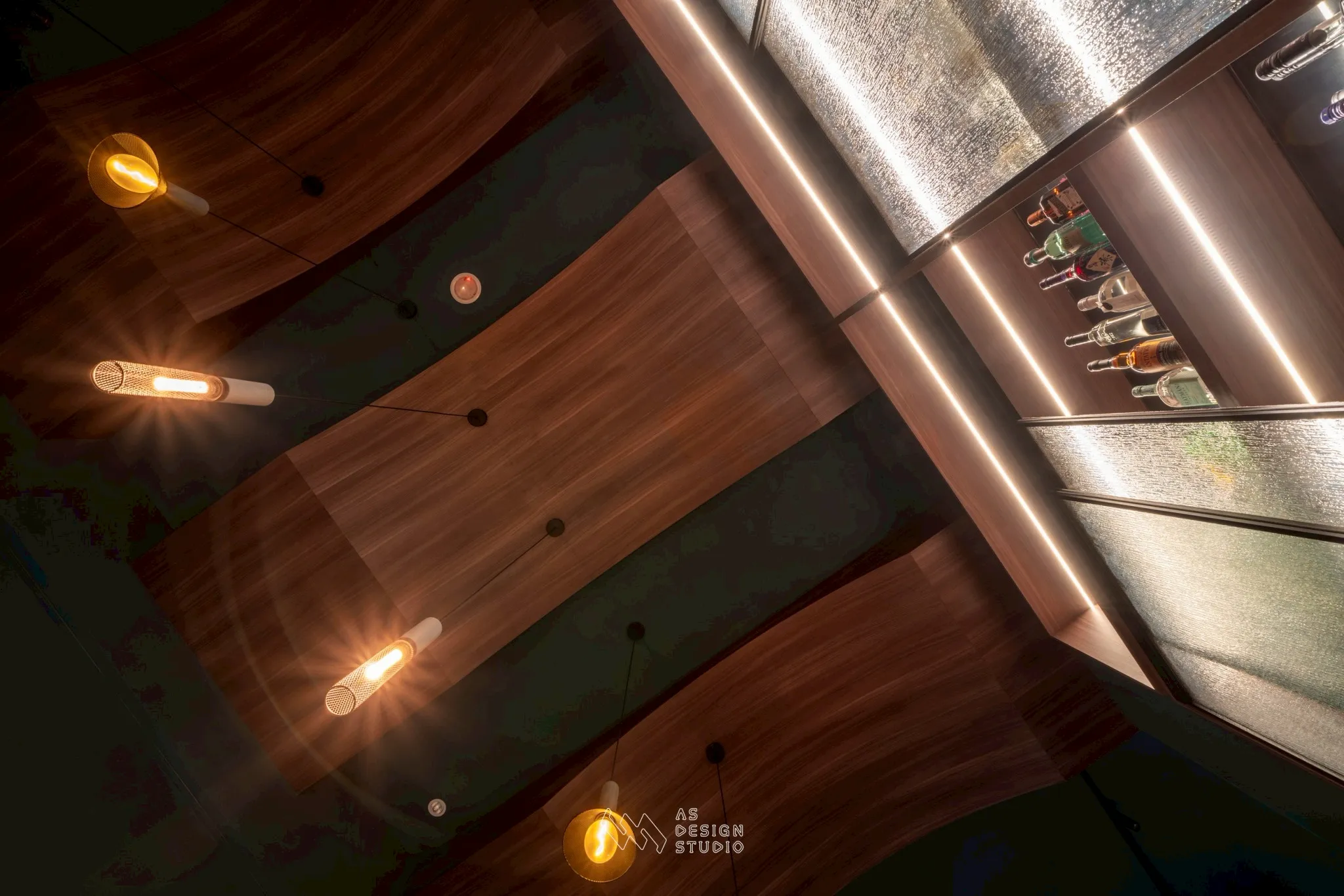 台中西屯 | 柔和曲線與深邃色調的對話