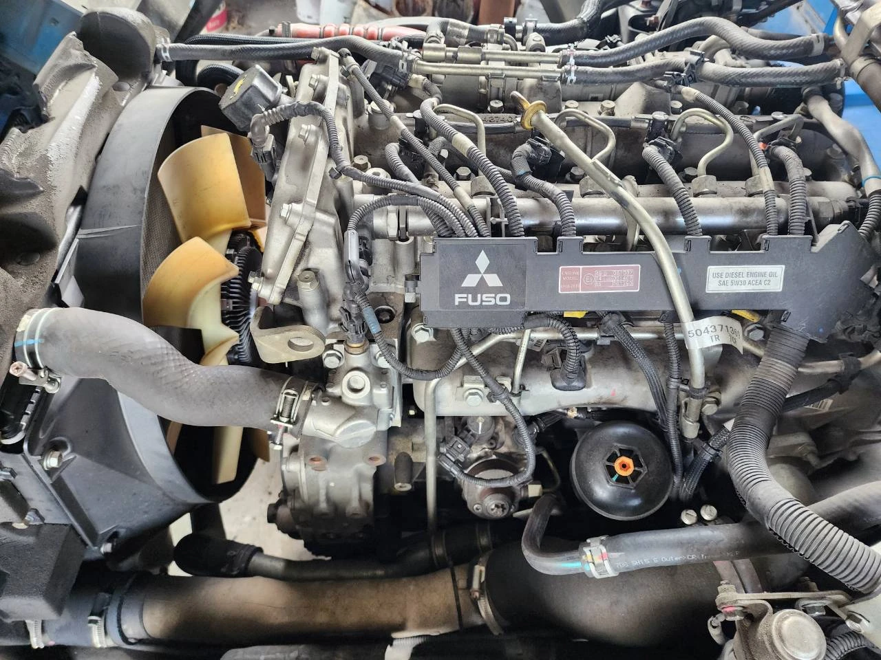 FUSO 4P10 DPF清洗
