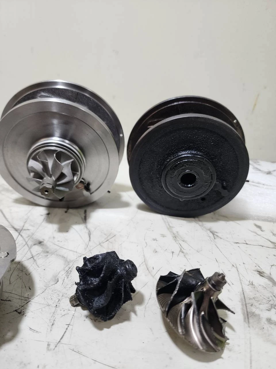 賓士 654渦輪機芯 可變損壞更換