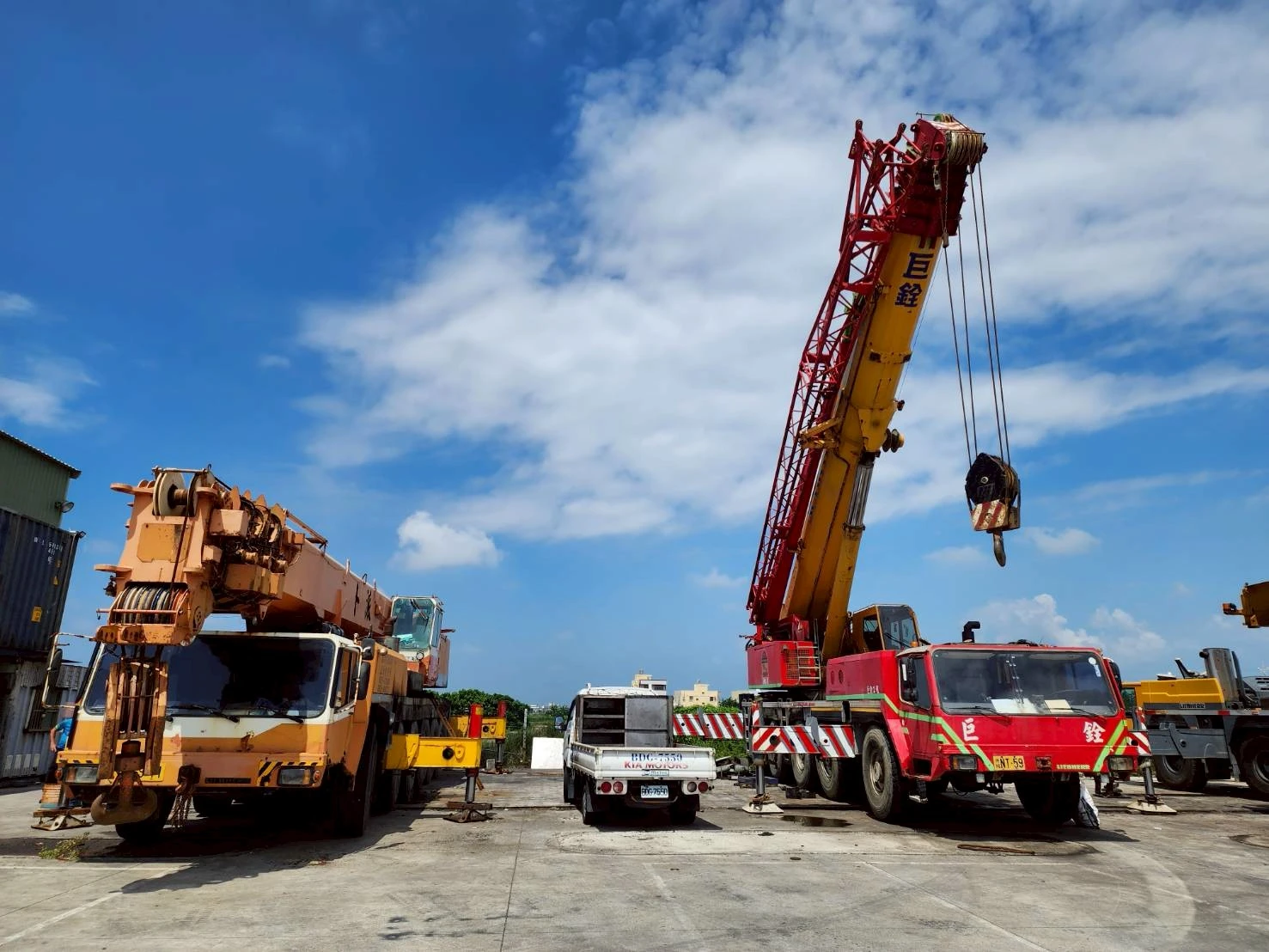 卡車、吊車、重機械渦輪