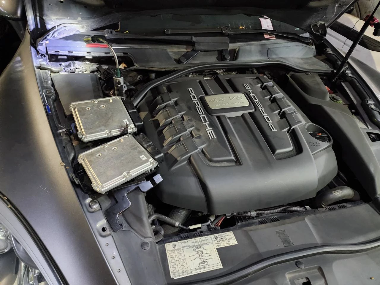 保時捷4.2 V8 柴油車EGR DPF關閉 動力輸出恢復正常
