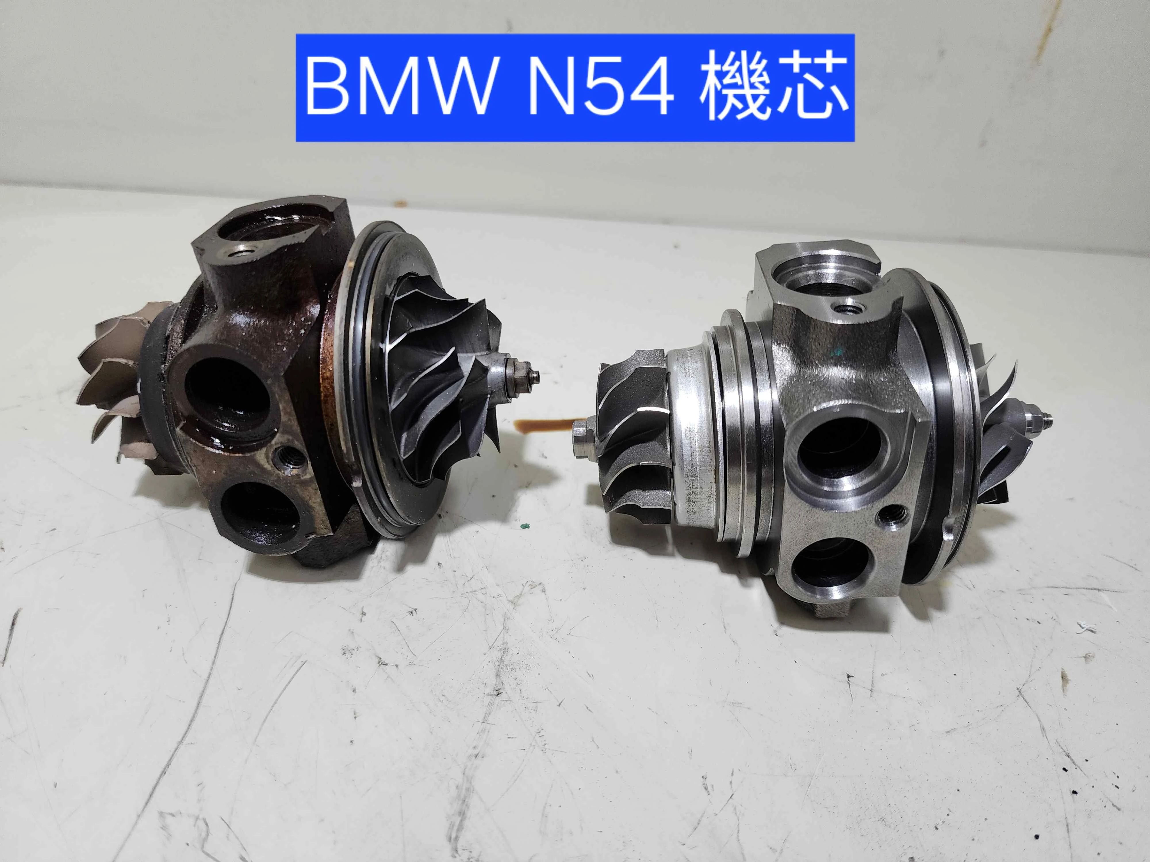 BMW N54雙渦輪 渦輪增壓不足 機芯更換 伐門磨損更新