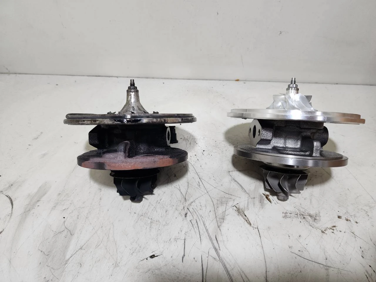 Ford Focus MK2 柴油車 渦輪吸入異物 葉片損壞 機芯換新 可變整理 升級五軸加工鍛葉