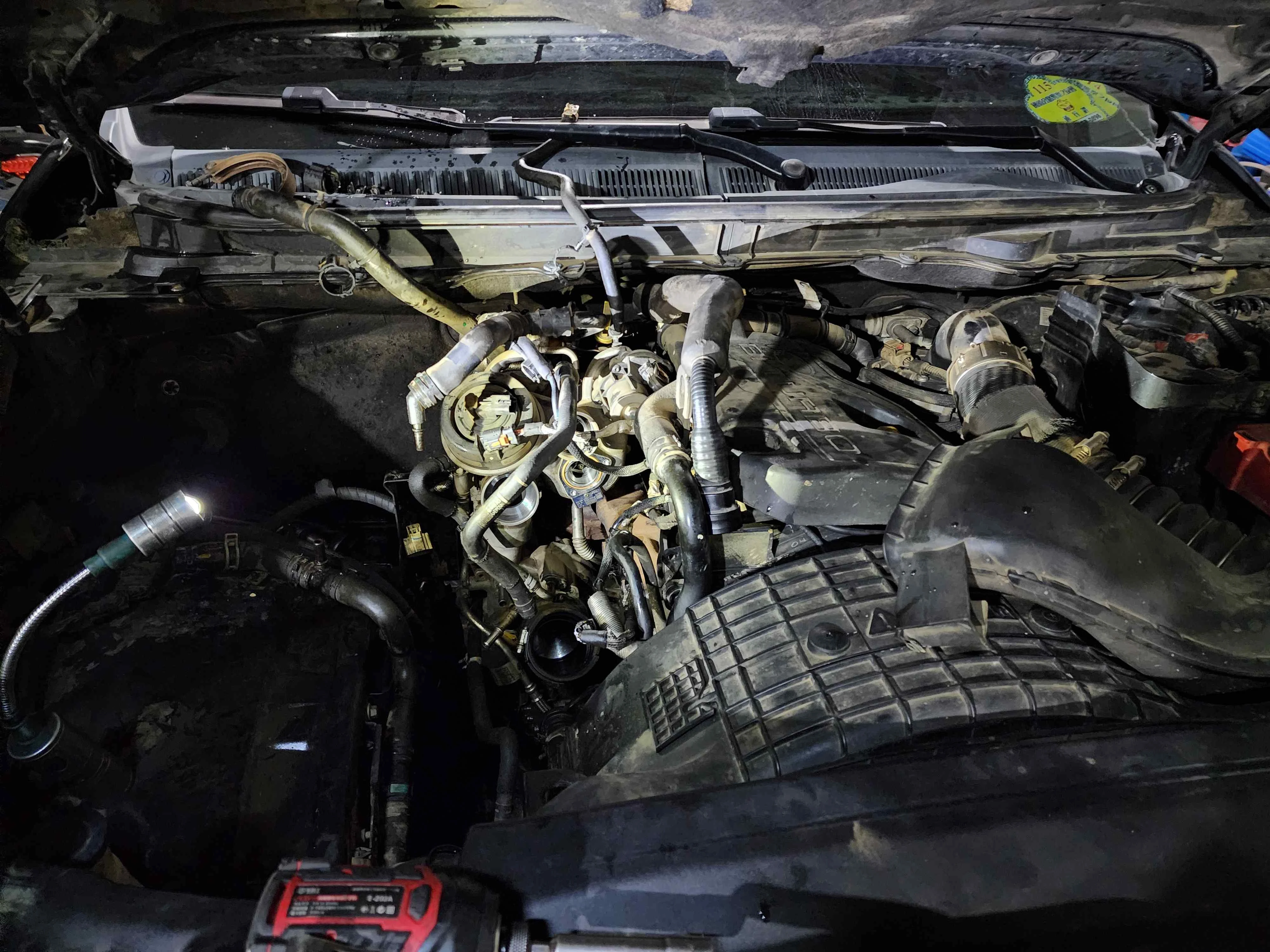 Ford Ranger浪九 皮卡雙渦輪增壓器 DPF清洗