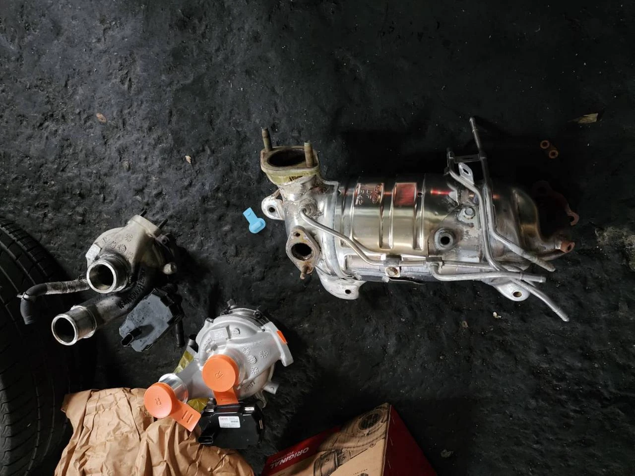 SANTA FE 山土匪 DPF EGR 岐管清洗