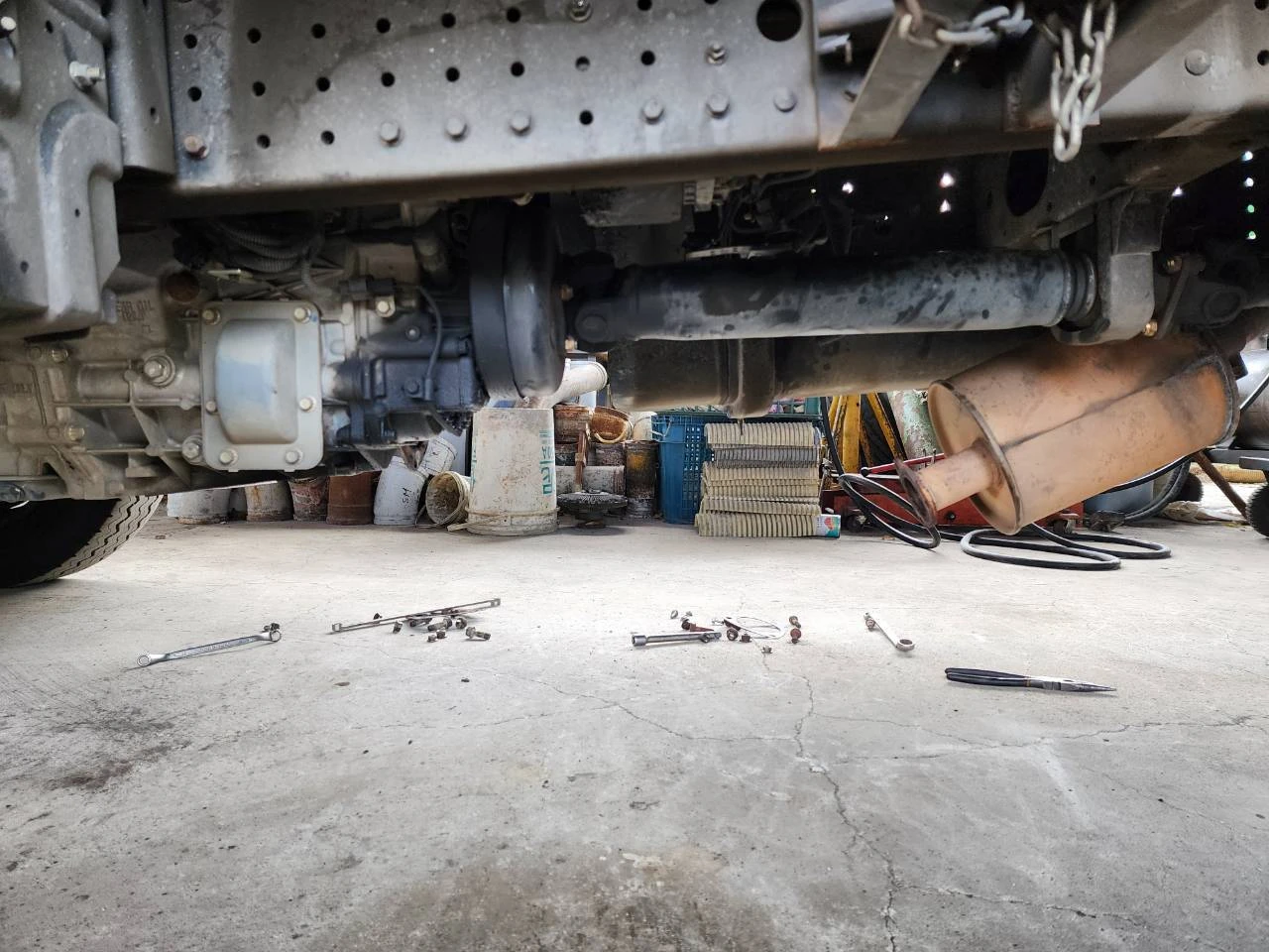 FUSO 4P10 DPF清洗