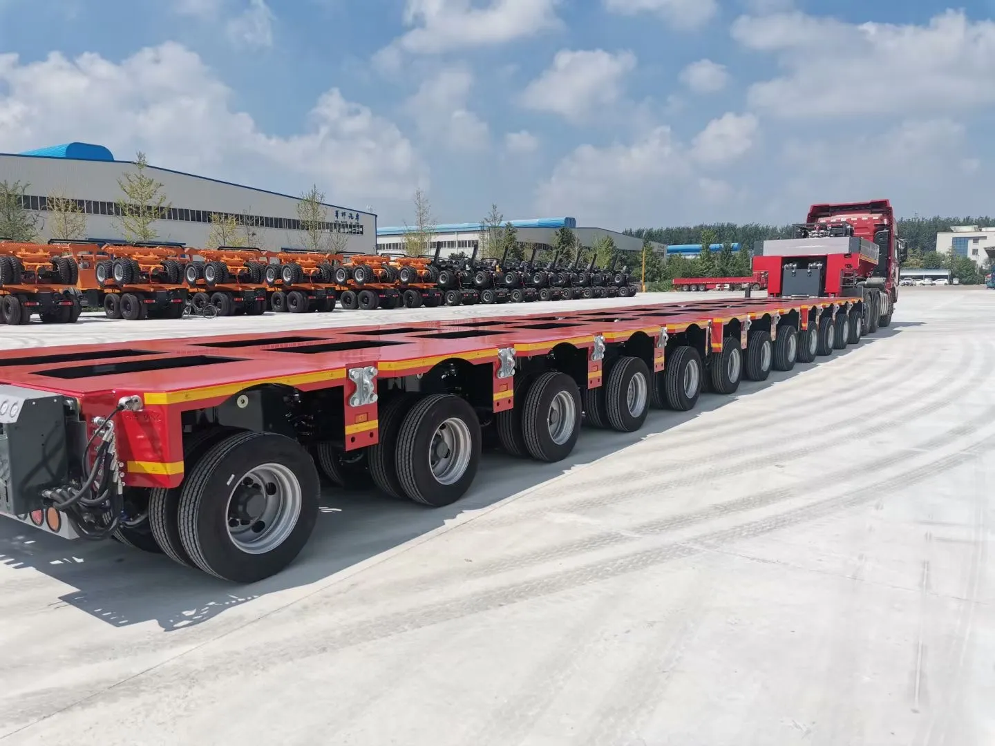 重型搬運設備(液壓軸線車)