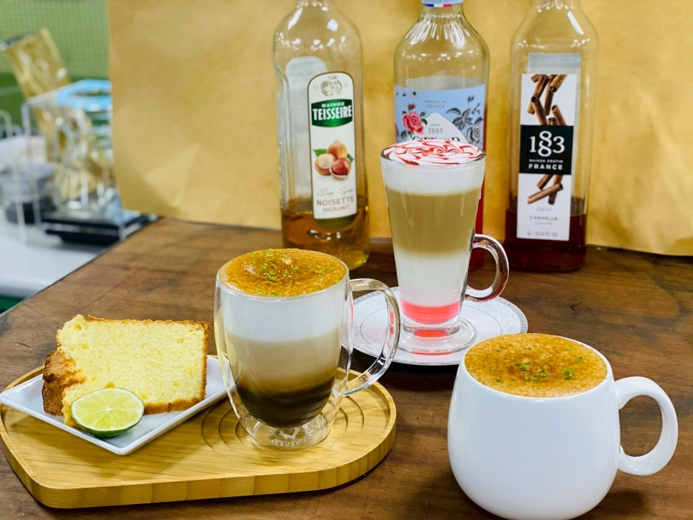 義式咖啡拉花、創意飲品