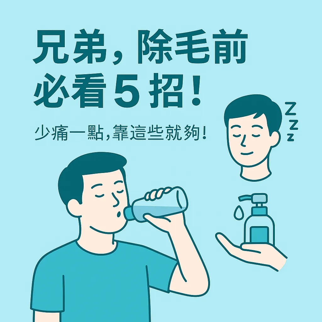除毛前如何降低疼痛感？新竹除毛工作室｜竹北熱蠟除毛