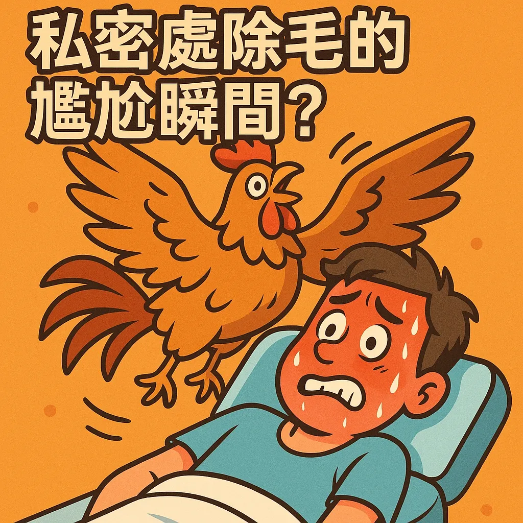 除毛時勃起怎麼辦？新竹除毛工作室｜竹北熱蠟除毛