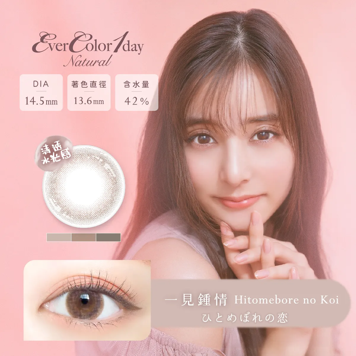 帝康 EVERCOLOR NATURAL 一見鍾情 日拋