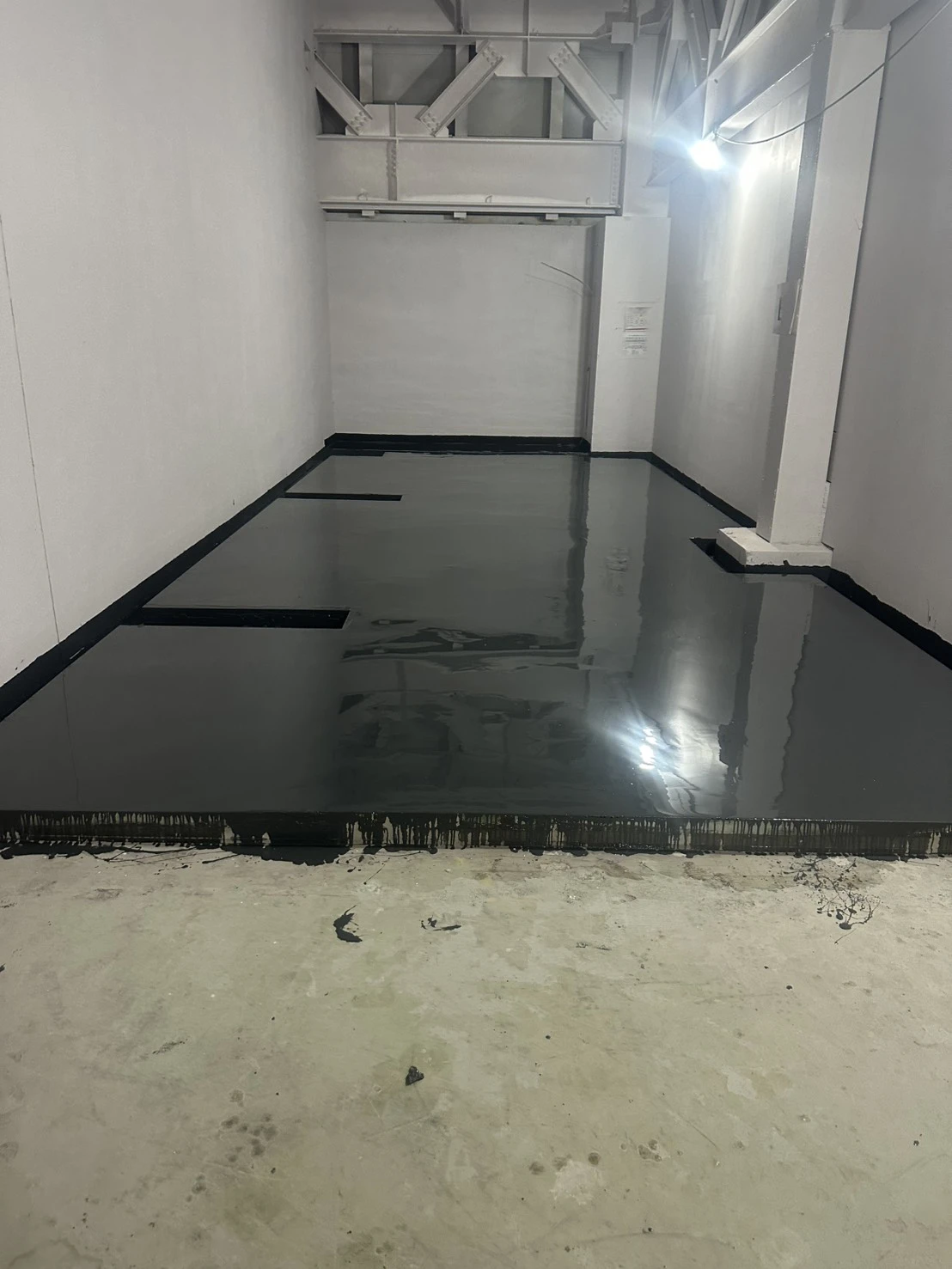 美光導電地坪施作和驗收的數據