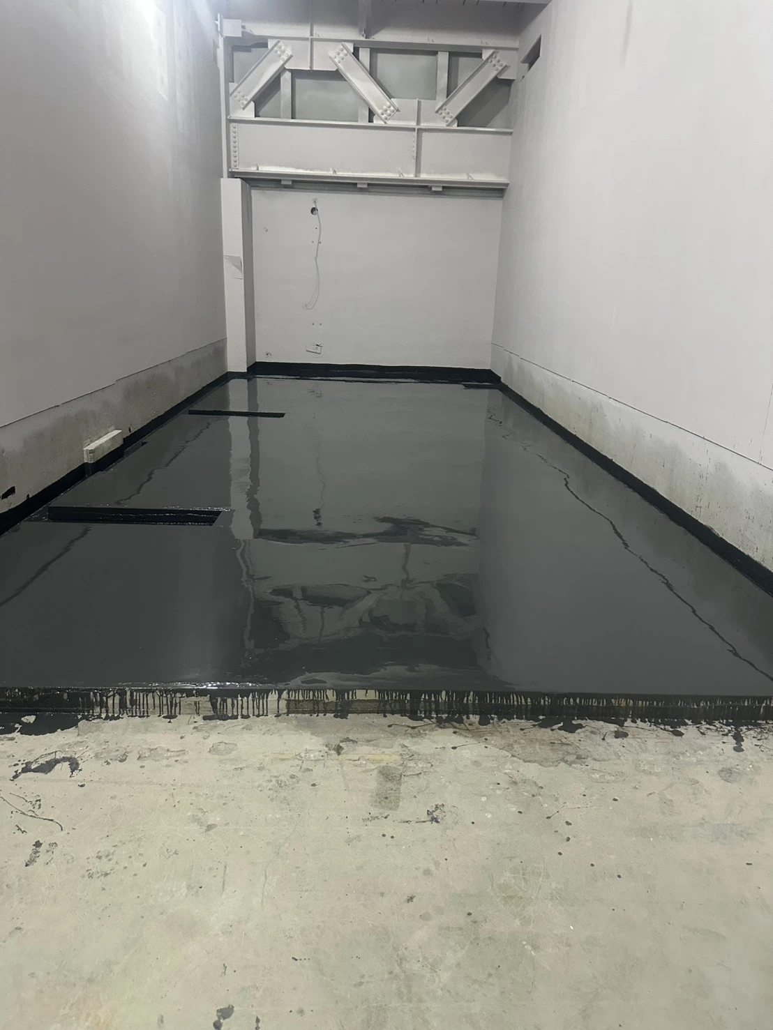 美光導電地坪施作和驗收的數據