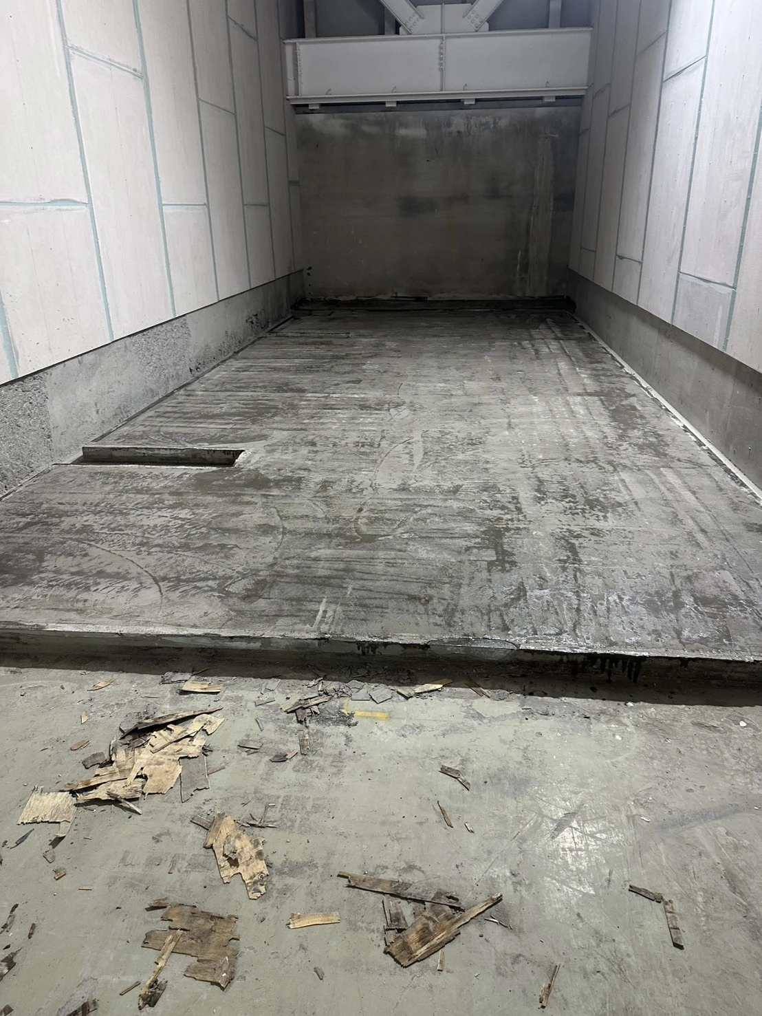 美光導電地坪施作和驗收的數據