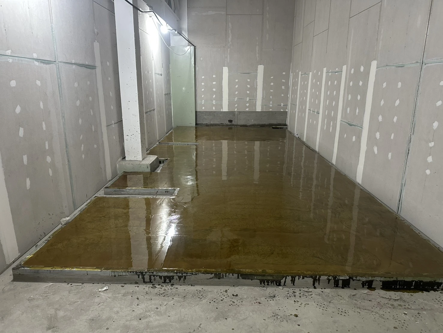 美光導電地坪施作和驗收的數據
