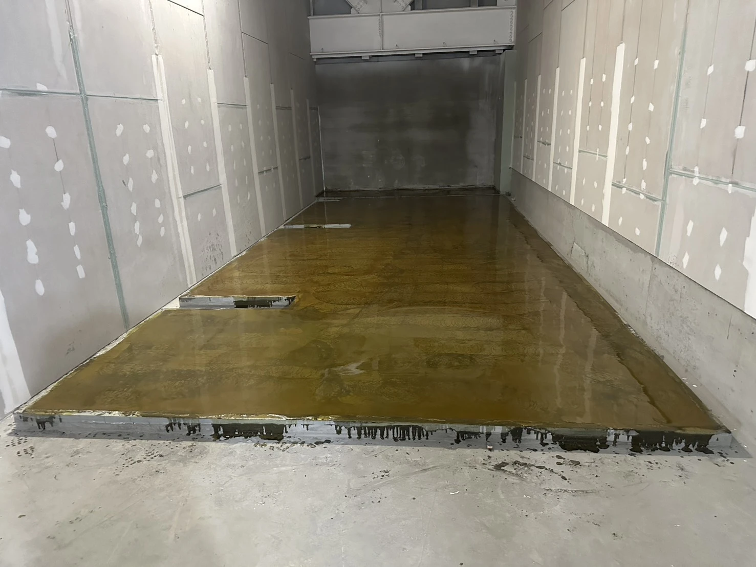美光導電地坪施作和驗收的數據