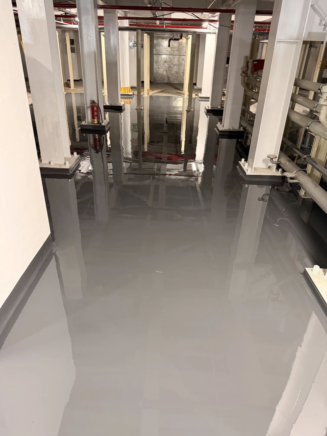 美光無塵室地坪EPOXY面漆
