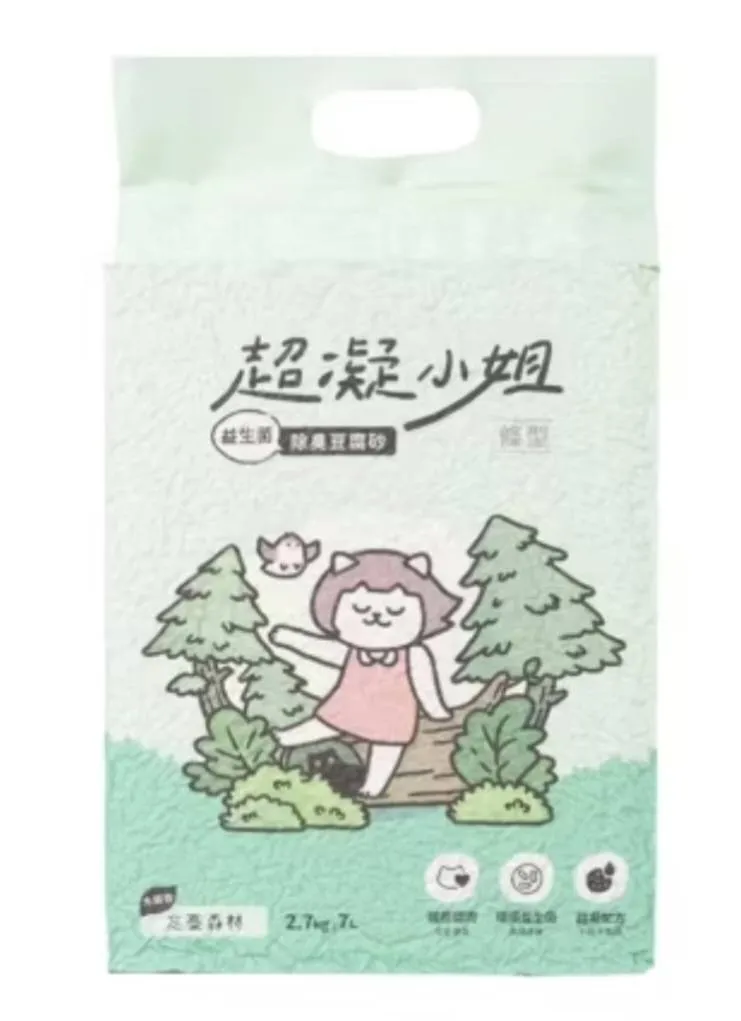 超凝小姐 除臭豆腐貓砂