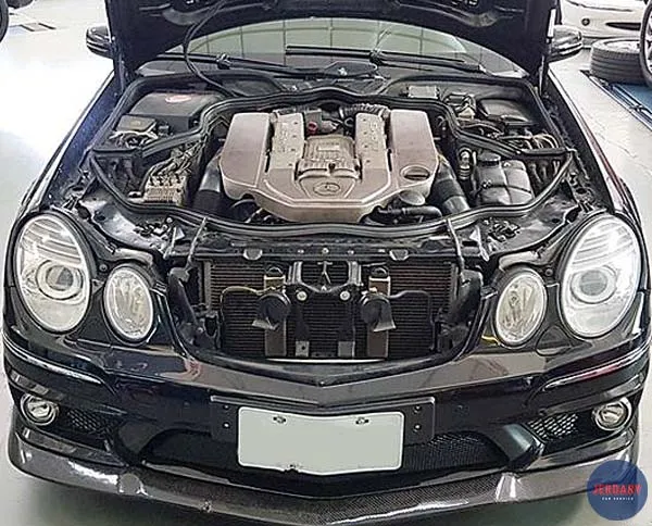 「傑德瑞汽車」～賓士BENZ-E55 AMG 引擎漏水、漏油/溫度過高/汽缸受損~ 引擎專業整修～