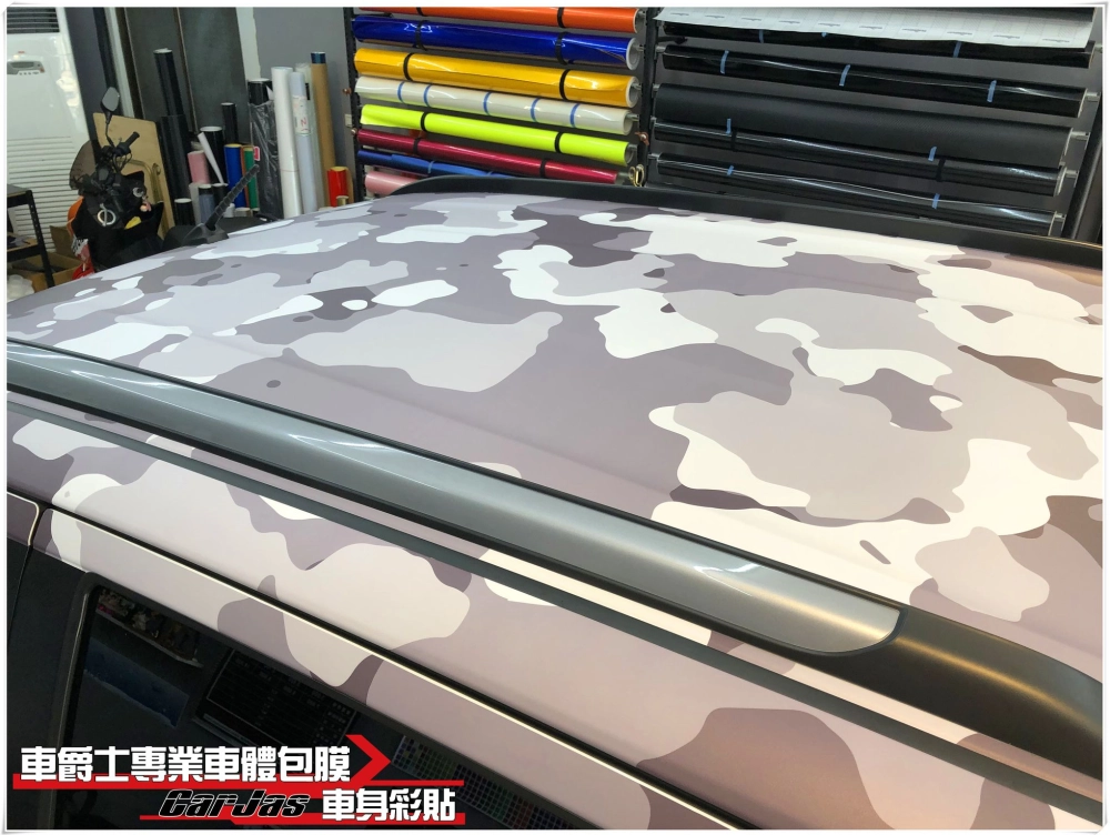 TOYOTA HILUX 全車迷彩改色包膜