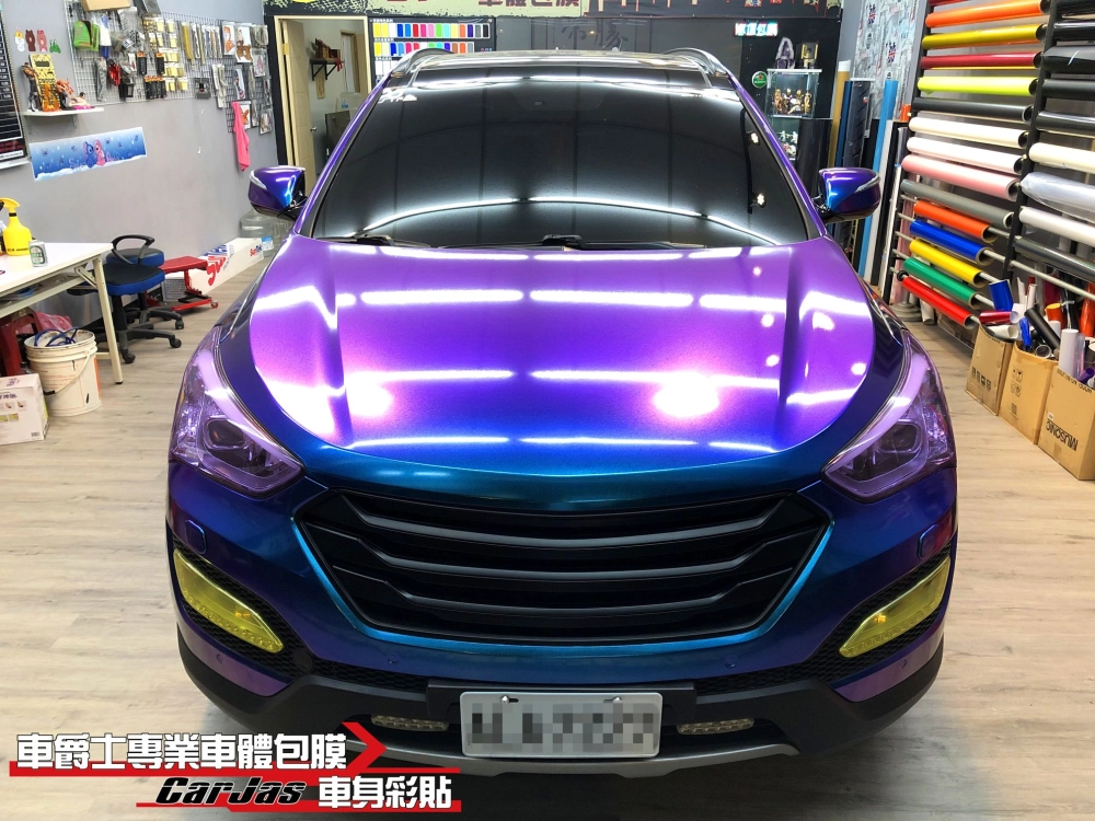 HYUNDAI SANTA FE 全車奢華變色改色包膜