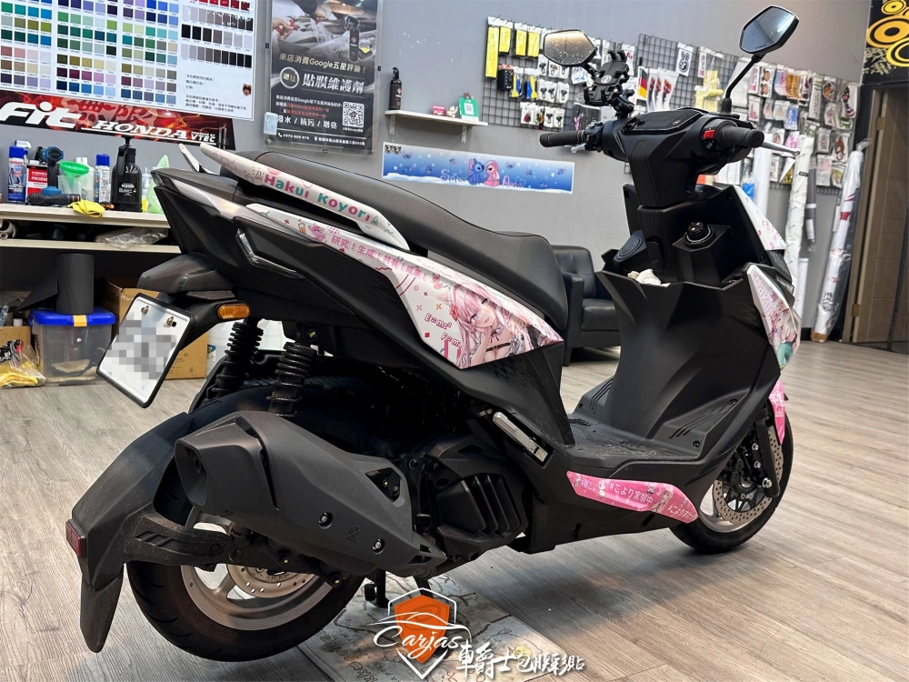 KYMCO RTS165 客製化全車痛車彩貼設計代施工